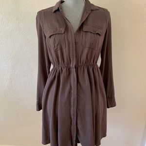 Anthropologie Maeve Button up dress